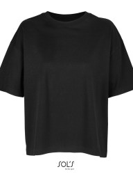  T-Shirt (Boxy women 03807) μάυρο